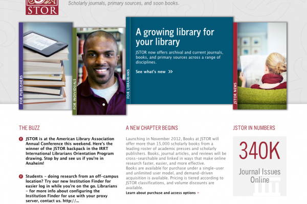 Fresh image 1 from Fresh Project: JSTOR